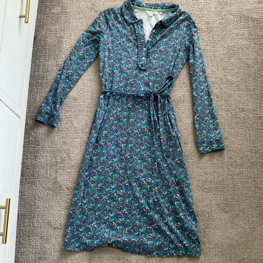 Boden size 4L midi dress